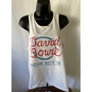 David Bowie 1978 World Tour Tank Top Archive Medium